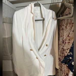 White blazer
